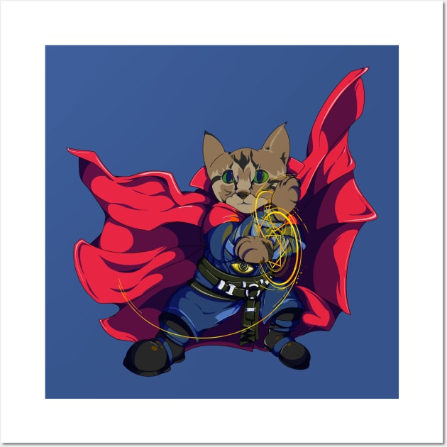 Doctor Strange Kitten Wall Art by Camex Designs